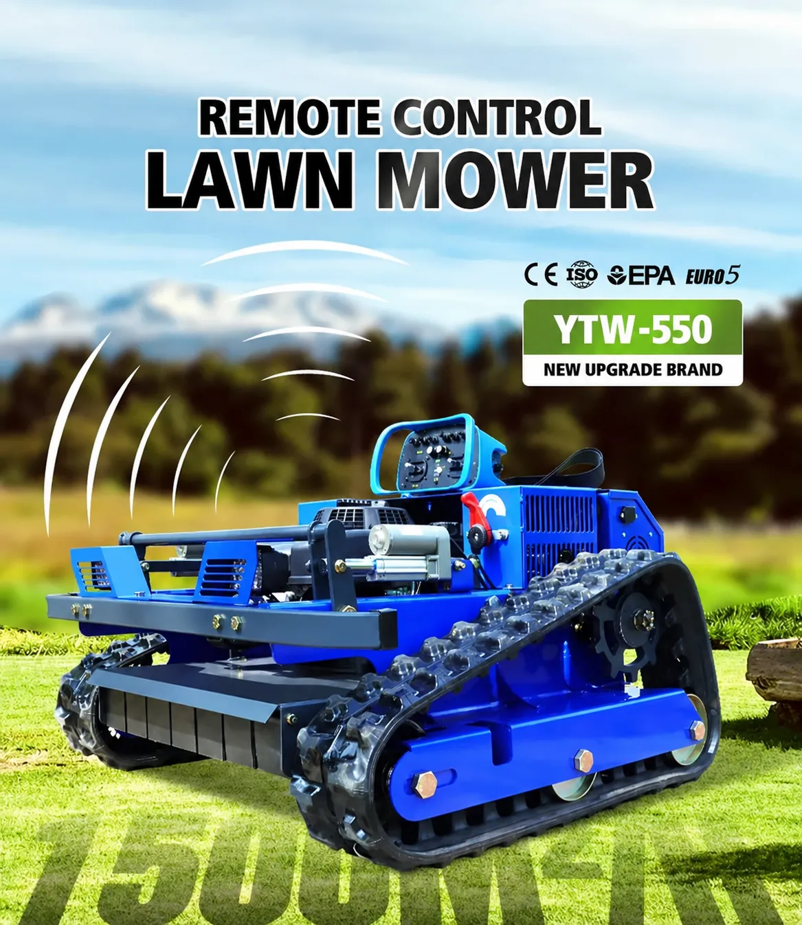 ytw 500l remote control zero turn mower