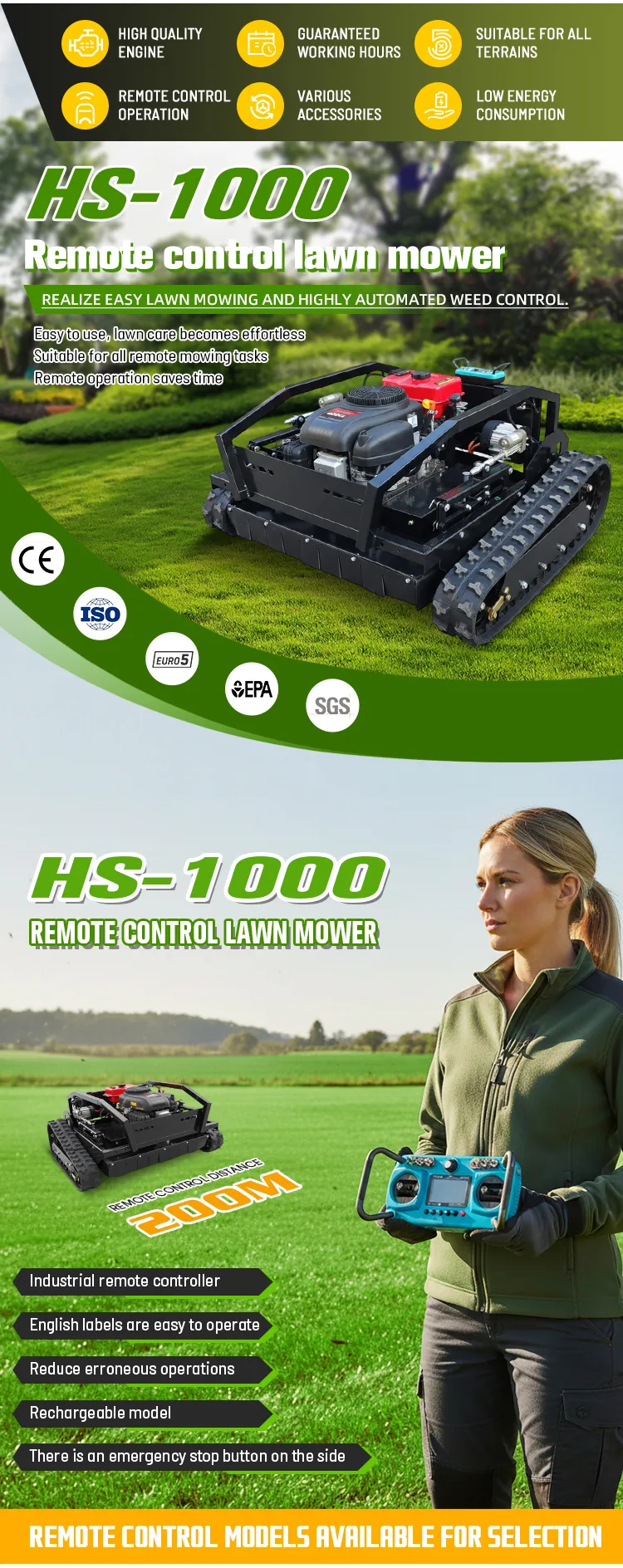 800mm remote control lawn mower (复制)