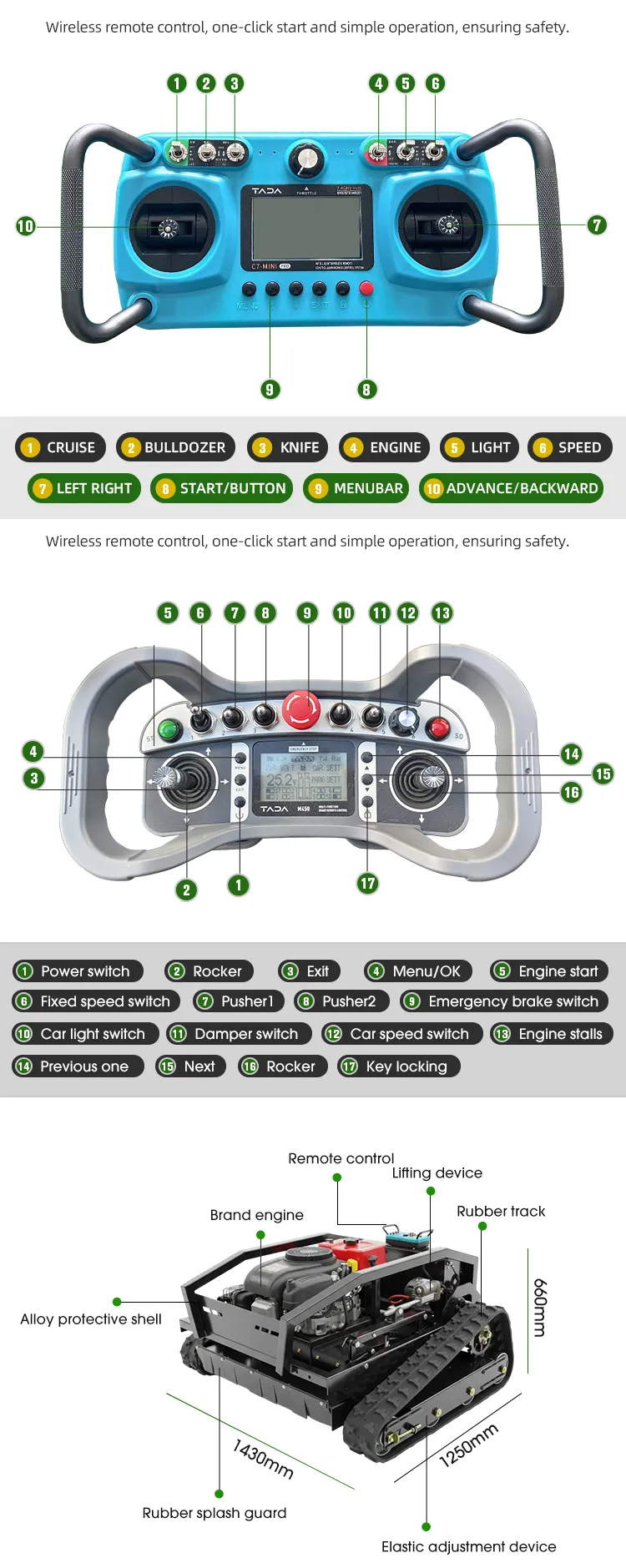 800mm remote control lawn mower (复制)