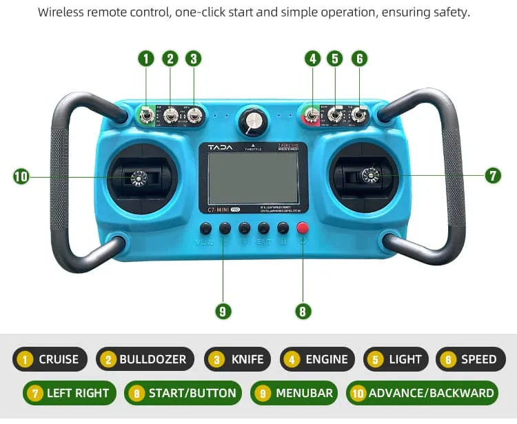 600mm remote control lawn mower (复制)