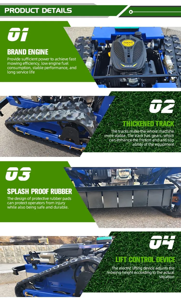 YTW-500L 600mm remote control lawn mower (复制)