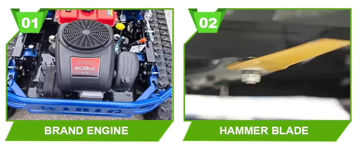 Brand engine and hammer blade