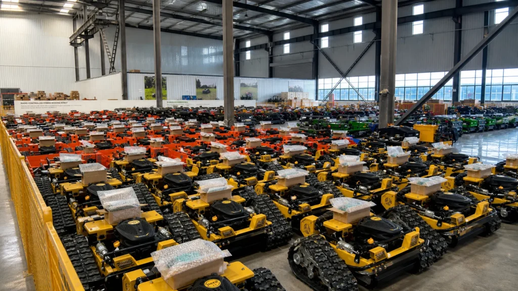 Remote Control Lawn Mowers for Uneven Ground factory mowers landscape