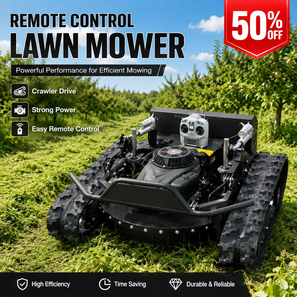 ytw 900t remote control zero turn mower (复制)