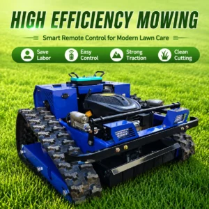 ytw 500l b remote control crawler lawn mower cutting width grass cutter for agricultural field work