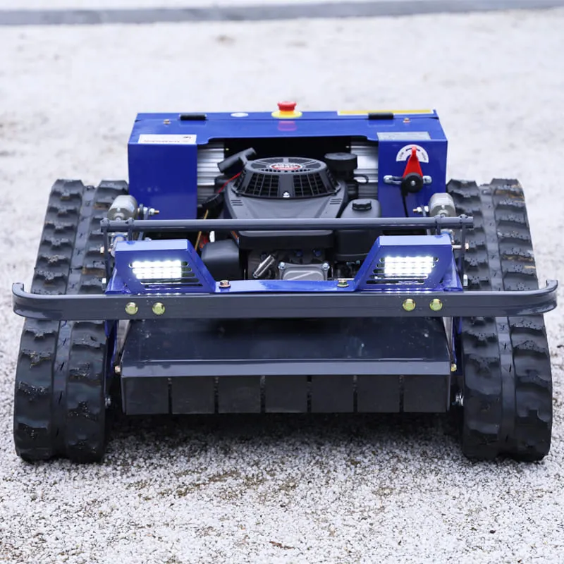 high efficiency ytw 500l b 500mm cutting width crawler mower remote controlled grass cutting machine