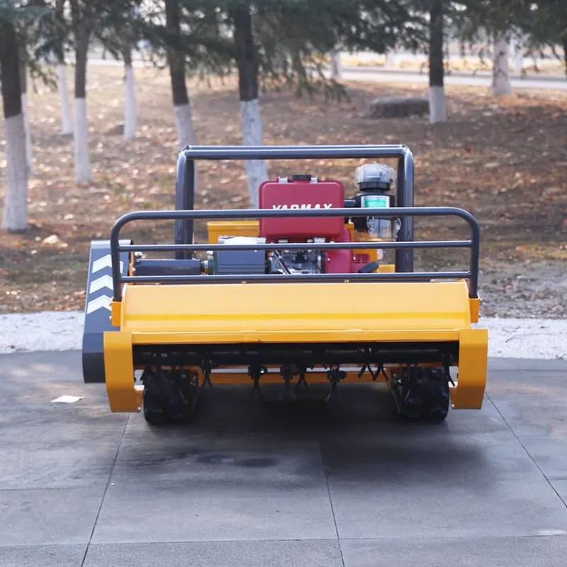 1000j remote controlledgrass shredder