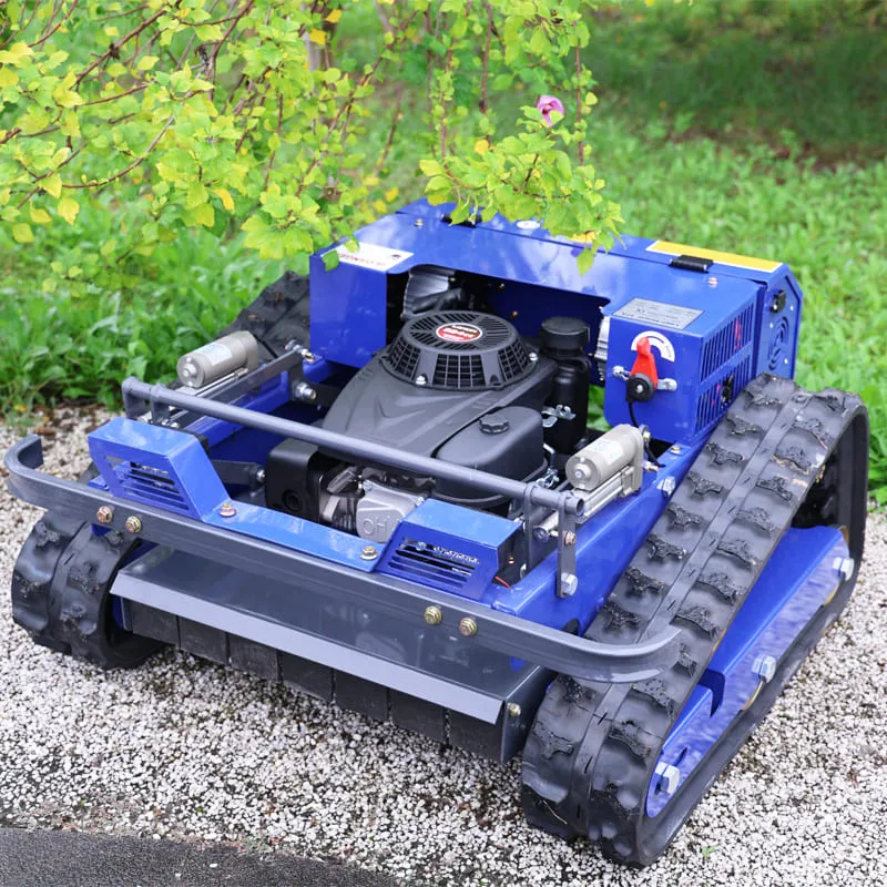high efficiency ytw 500l b 500mm cutting width crawler mower remote controlled grass cutting machine