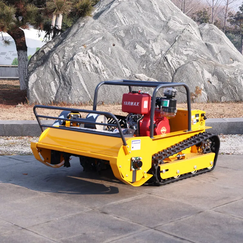 1000j remote controlledgrass shredder
