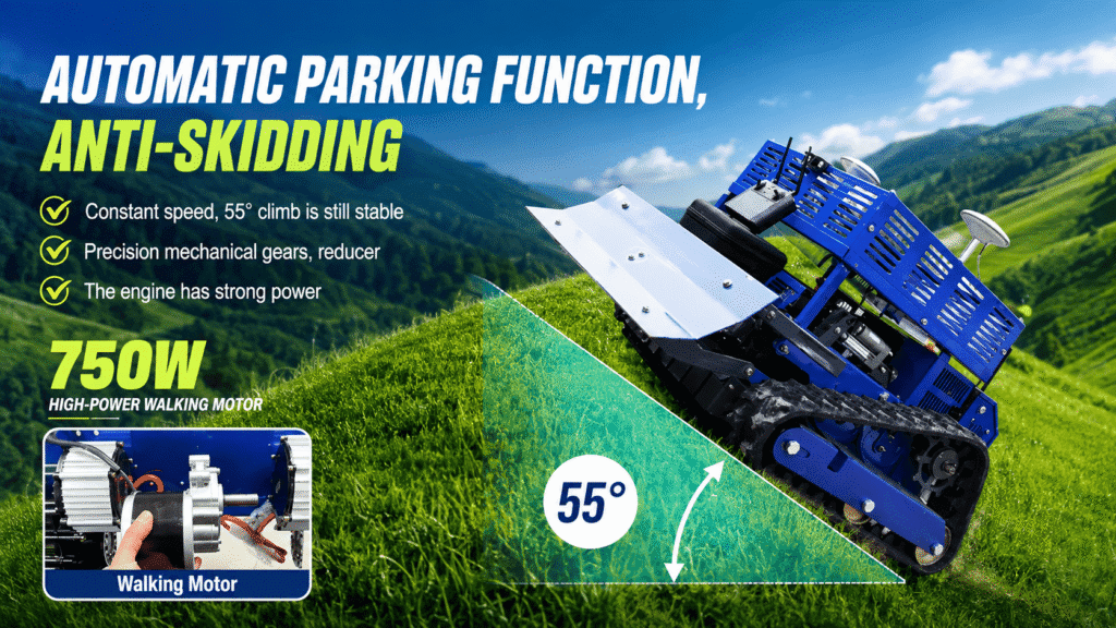 AUTOMATIC PARKING FUNCTION,ANTI-SKIDDING