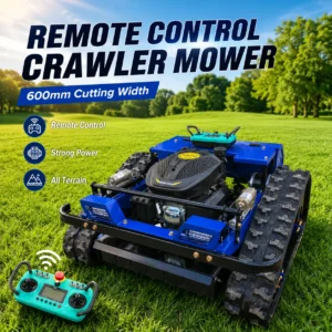 durable ytw 500l b remote control crawler brush cutter cutting width lawn mower for uneven terrain