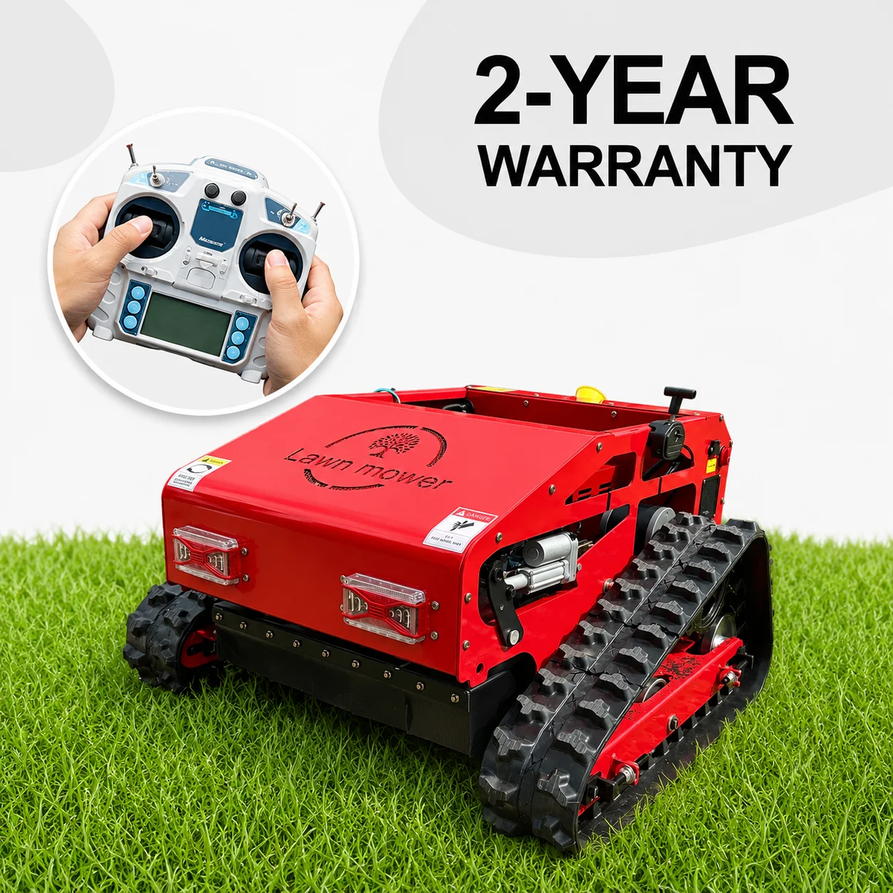 500l b quality professional slope remote control lawn mowers gasoline grass cutter/zero turn mower for sale