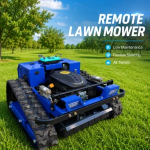 factory price ytw 500l b 500mm cutting width tracked remote control lawn mower for garden farm and grassland