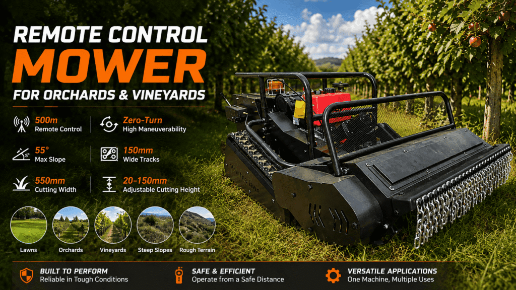 Grapevine Orchard Mower