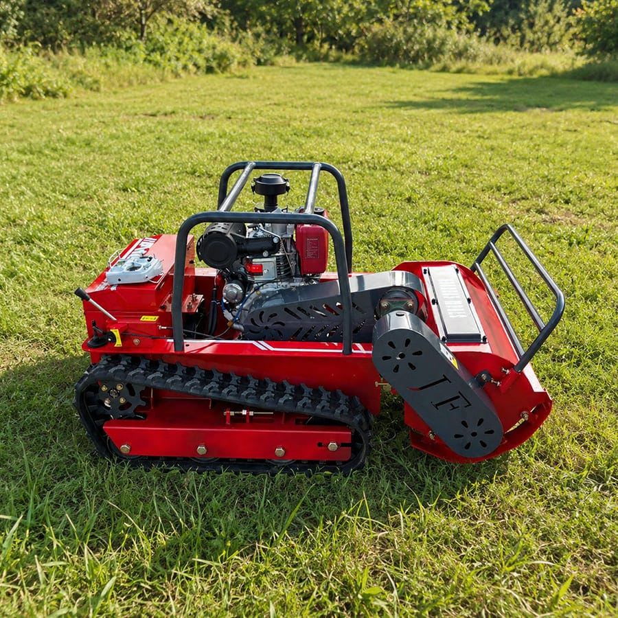GPS Remote Control Flail Mower 800MM Cutting Width EPA - Image 2