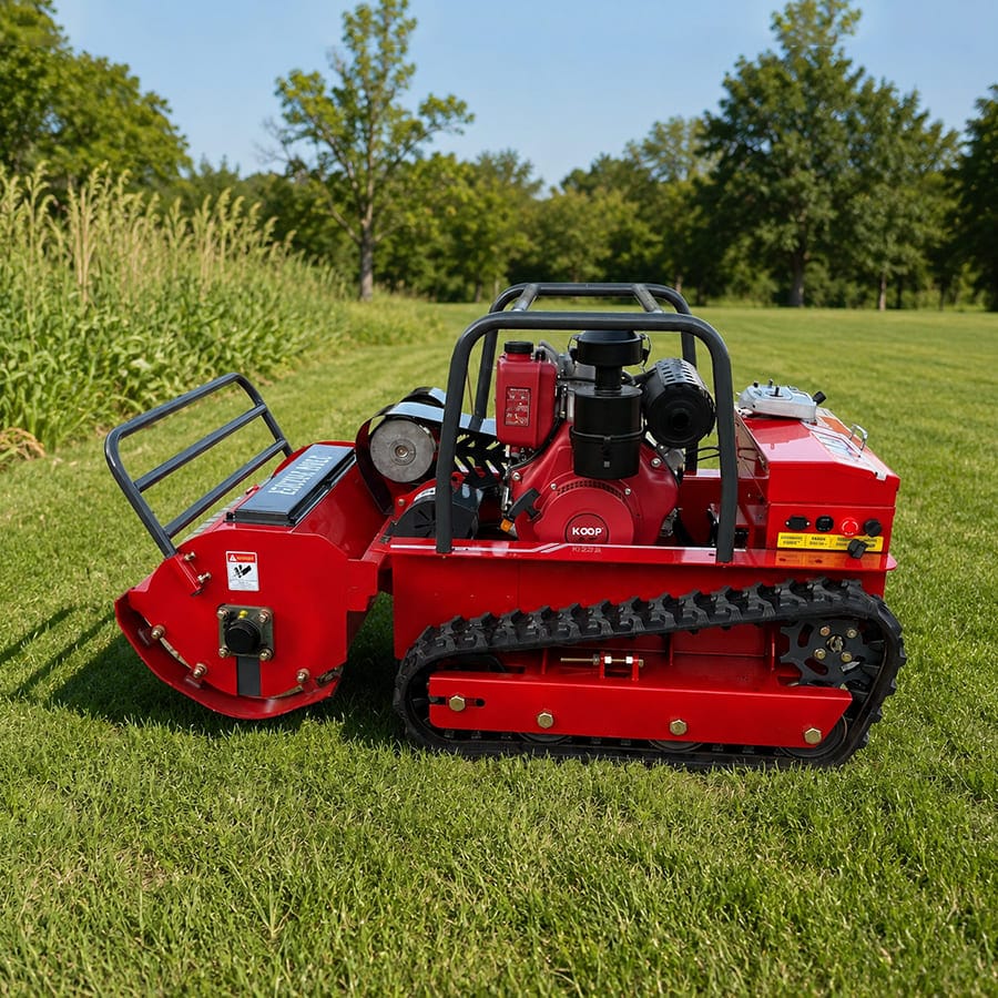 GPS Remote Control Flail Mower 800MM Cutting Width EPA - Image 5