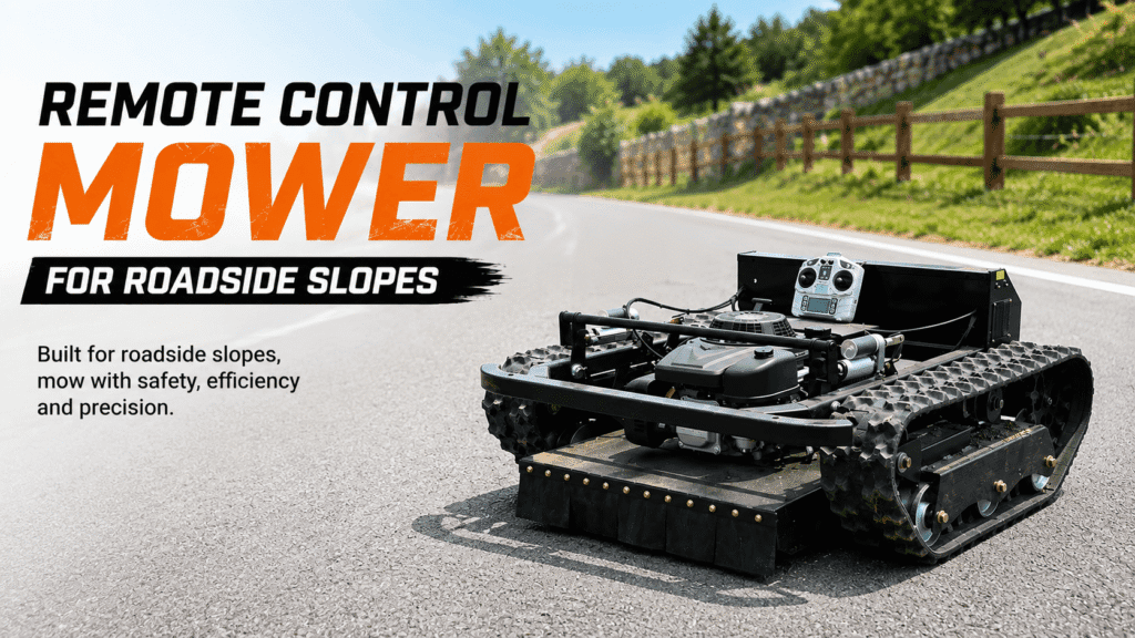 Slope R/C Lawn Mower